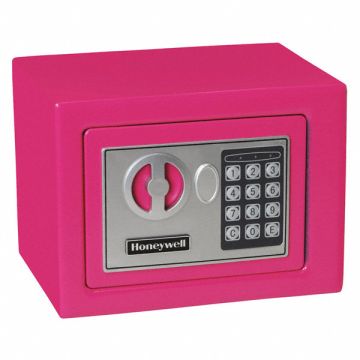 Security Safe 0.17 cu ft Capacity Pink