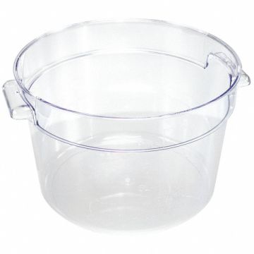 Round Storage Container Clear 18 qt.