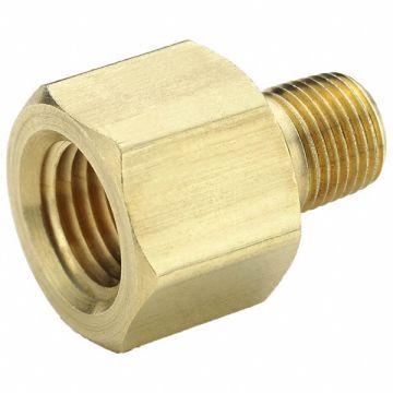 Reducing Adapter Brass 3/8 x 1/4 in