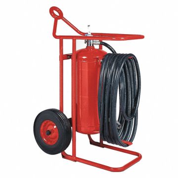 Wheeled Fire Extinguisher K Red