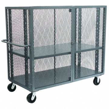 Mesh Security Cart 3000 lb 57x24x60