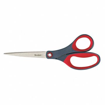 Precision Scissors 8 Red/Gray