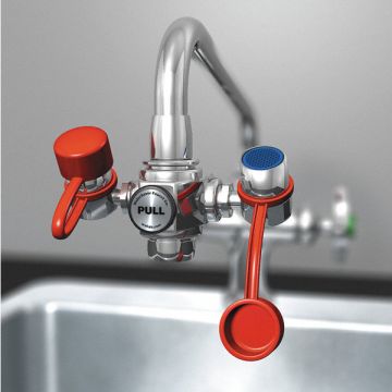 Eyewash Faucet Mount 4-1/4 W 2-1/4 D