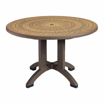 Aquaba 48 Round Pedestal Table