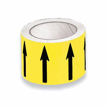 Banding Tape Yellow 4in W 54ft Roll L