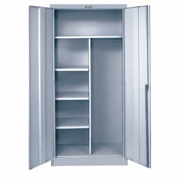 Storage Cabinet 78 x36 x18 LtGry 4Shlv