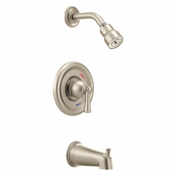 Shower Valve Moen Round Brush Nickel