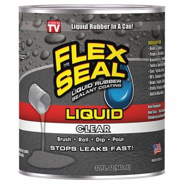 Leak Sealer 32 oz Rubber Base Clear