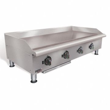 Manual Gas Griddle W 24 In