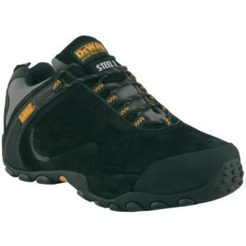 Shoes, Safety, Suede, Steel Toe Cap, Low Profile Trainer Style