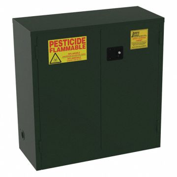 Pesticide Safety Cabinet 30 gal 44in. H