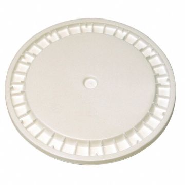 K4870 Plastic Pail Lid White HDPE
