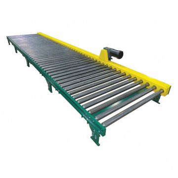 Roller Conveyor 10 ft L 51 BF Steel
