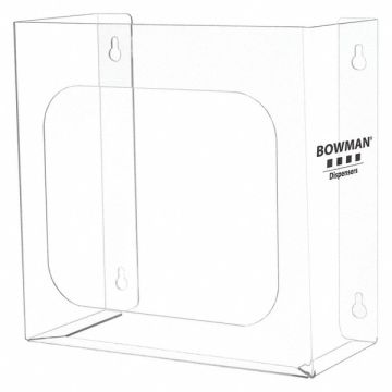 Bouffant/Shoe Cover Dispenser PETG Clear