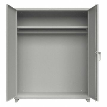 Storage Cabinet 75 x60 x24 Gray 1Shlv