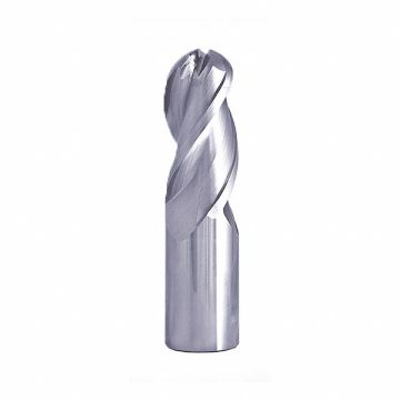 Ball End Mill Uncoated 0.500 Shank dia.