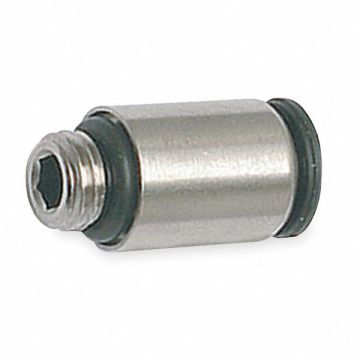 Male Connector Tube 5/32 In or 4mm PK10