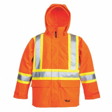 Raincoat 3-in-1 Class 3 Orange L