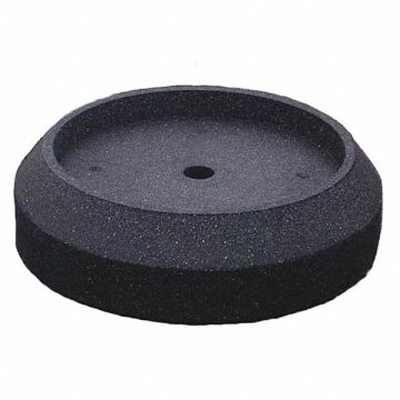 Sign Base Weight Black Rubber 10 in H