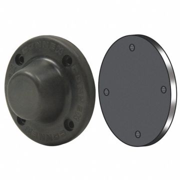 Magnetic Door Holder EPDM Rubber Black