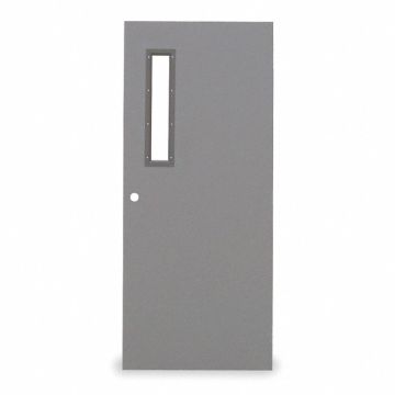 D3695 Metal Door With Glass Type 2 84 x 36 In