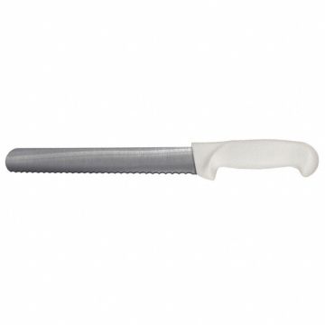 Slicer Knife Serrated 10 in L White