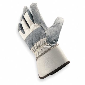 D1579 Leather Gloves Gray S PR