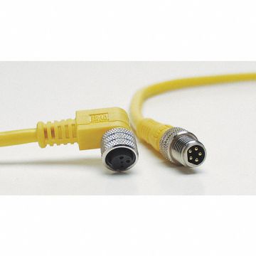 Cordset 4 Pin Receptacle Male