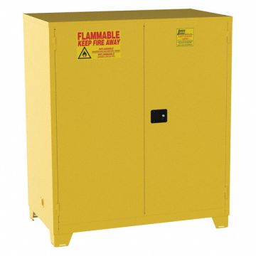 Flammable Safety Cabinet 120 gal Yellow