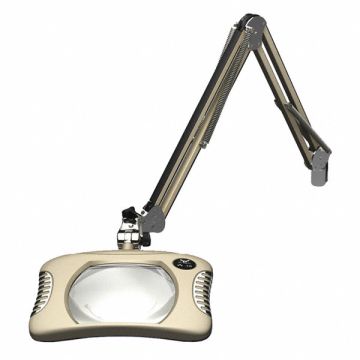 Magnifier Light LED Beige 8W Table Clamp