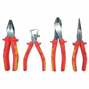 Insulated Plier Set Insulated 4 Pcs