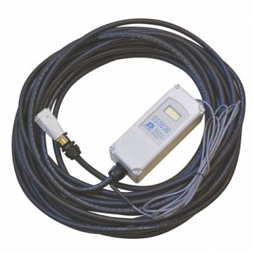 Portable Gas Digital Thermostat Blk/Gray