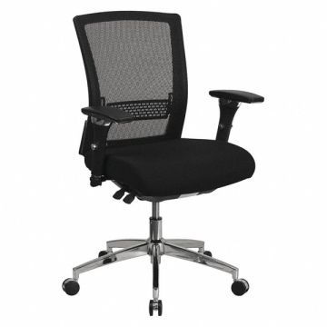 Desk Chair Black Seat Mesh Back