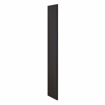 End Panel Black 72inH x 18inW x 3/4inD