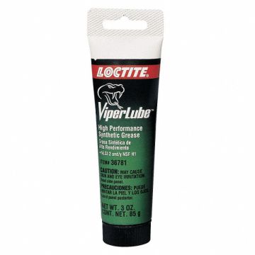 Synthetic Lubricant Grease 3 Oz Tube Wht