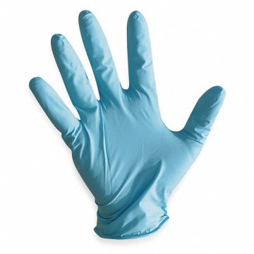 G7363 Disposable Gloves Nitrile L Blue PK100