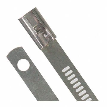 Cable Tie 12 in Silver PK100