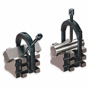 V-Blocks Matched Pair w/Clamps 2 In