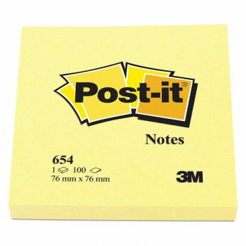 Note Post-It 3 X3 Yellow PK12
