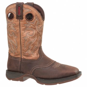 Western Boot 8-1/2 M Brown/Tan Steel PR