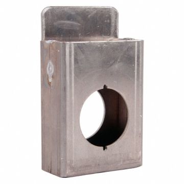 Weldable Gate Box Silver 4-3/4 W