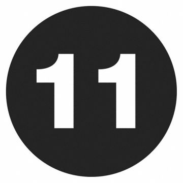 Labels Number 11 2 Circle