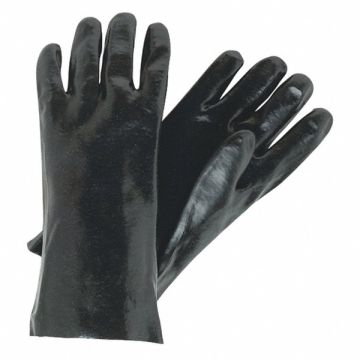 Gloves PVC L 12 in L Smooth PR PK12
