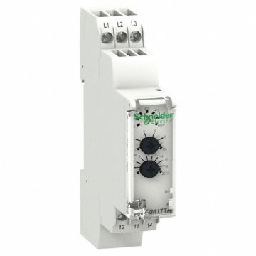 Phase Monitor Relay 208-480VAC DIN SPDT