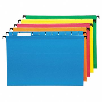 Hanging File Folders Assorted PK20
