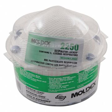 Disposable Respirator M/L N95 Molded PK5