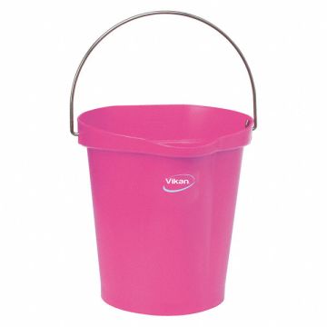 F8439 Hygienic Bucket 3 1/4 gal Pink