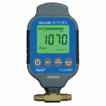 Vacuum Gauge Digital 0 to 19000 Microns