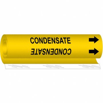Pipe Marker Condensate 9 in H 8 in W