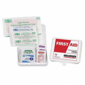 First Aid Kit Bulk White 20 Pcs 1 People